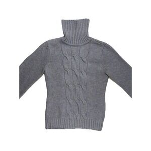 New York & Company Women's Long Sleeve Cardigan Sweater Size Large Purple Blue